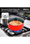 NCS7R 7 Pcs Non Stick Cookware Set 10X Tough Coating Even Heat Gas Ceramic Hot Plate Halogen - 3