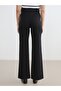 Women's Wide-Leg Sweatpants with Abdominal Panels - 5