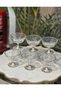 6-Piece Gold & Silver Color Metal Footed Snack Bowl - Presentation Bowl - Bowl - Jam Bowl - Turkish Delight Bowl - Coffee Side Serving Bowl - 3