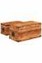 Storage Chest Set 2 Pieces Rough Mango Wood - 7
