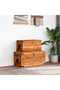 Storage Chest Set 2 Pieces Rough Mango Wood - 2