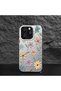 Redmi 12 4G/5G Compatible Stylish Floral Pattern Anti-Drop Phone Case - 3