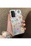 Samsung Galaxy S21 Fe Compatible Stylish Floral Pattern Anti-Drop Phone Case