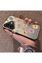 iPhone 16 Compatible Stylish Floral Pattern Anti-Drop Phone Case - 2