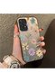 Samsung Galaxy A52/A52S Compatible Stylish Floral Pattern Anti-Drop Phone Case