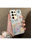 Samsung Galaxy S24 Ultra Compatible Stylish Floral Pattern Drop-Proof Phone Case