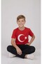 Boy's Ayyildiz Printed T-Shirt and Black Linen Trousers Set 23 April 29 October Special Occasions - 2