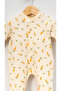 Carrot Pattern 3-6-9 Months Baby Hospital Discharge Jumpsuit - 3