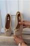 Torina Women's Babet Beige Mesh - 5