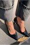 Delvion Stiletto Black Patent Leather - 2