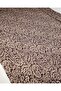Crinkled Jersey Fabric in Burgundy and Beige Colors (Width 140 cm X Length 225 cm) - 2
