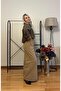 Women's Striped Oversize Linen Shirt – One Size Cropped Loose Shirt - 2