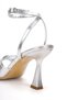 Women's Thin Heeled Strappy Evening Dress Shoes - 3