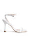 Women's Ankle Strap Single Strap Thin Heeled Shoes - 2