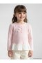 Lcw Kids Pink Bow Detail Girl's T-Shirt