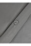 Gray Basic Single Duvet Cover Set - 2