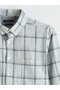Green Regular Fit Plaid Poplin Men's Shirt - 6