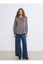 Trendlucky Baggy Fit Women's Jean Pants with Difference in Color