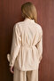 Floral Brooch Shirt 32-2741 - 4