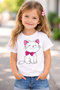 Cute Cat Print Unisex Kids T-Shirt – Fun Graphic Casual Tee