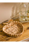 Rmz Gi̇yi̇m Farkiyla Decorative Wicker Tray 27 cm - 3
