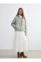 Khaki Hooded Oversize Women's Raincoat - 6