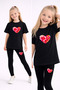 Girl's Leggings and T-Shirt Set/ Mother-Daughter Matching Outfit - 3