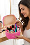 Large Size Makeup Bag Cosmetic Organizer Travel Luggage Organizer - 3