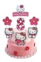 Hello Kitty Cake Decoration and Hello Kity Themed 8Th Birthday Concept - Thick Paper Print