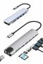 Zengemtx 8 Port Multiplexer Compatible with MacBook Multiplexer Type-C Converter Tf (113153) Sd Card - 2