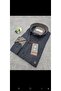 Men's Classic Shirt Linen Fabric Long Sleeve with Pockets - 3