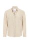 Beige Linen Blend Collared Buttoned Shirt - 5