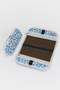 Pop-Up Makeup Bag Organizer with Inner Pocket Travel Cosmetic Bag Triangle Design - 7
