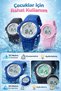 Digital 3 Atm Water Resistant Children's Wristwatch with Light+Alarm+Stopwatch+Calendar Cp.Ml.002S1 - 2