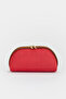 Triangle Makeup and Organizer Bag with Stylish Textured Fabric and Zipper, Multi-Purpose for Travel & Daily Use - 8