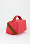 Medium Size Makeup and Organizer Bag with Stylish Textured Fabric and Zipper, Multi-Purpose for Travel & Daily Use - 5