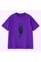 Unisex Oversize T-Shirt Whales Printed 100% Cotton T-Shirt Comfortable Fit