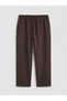 Lcw Grace Brown Women's Trousers with Elastic Waist - 4