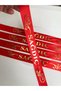Red Groomsmen Ribbon Groomsmen Armband Ribbon Henna Night Wedding Supplies (5 Pcs) – Ribbon - 4