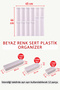 White Color 12 Piece Hard Plastic Organizer Box White