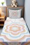 Layered Floral Dreams Patterned Single Baby Kids Pique Set - 2