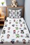 Hero Friends Patterned Single Baby Kids Pique Set - 2