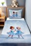 Bale Princesses of the Ice Patterned Single Baby Kids Pique Set - 2