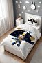 Mickey's Star Dust Patterned Single Baby Kids Bedding Set - 3