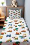 Çalışkan Makineler Patterned Single Baby Child Pique Set - 2