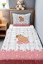 Pink Dreams Capybara Patterned Single Baby Kids Pique Set - 2