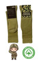 12 Pairs of Soldier Socks Lycra Combed Cotton Flexible Socks Long 4 Season Soft Comfortable Quality Socks - 2