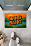 Modern Digital Print Doormat - Popular Bang Bang Door Mat