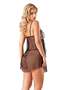 Women's, black, short tulle nightgown - 2