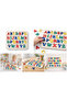 Wooden English Alphabet Puzzle Set -Educational Set-Natural Wood - 2